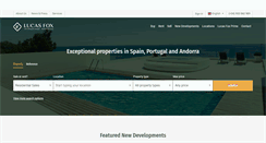 Desktop Screenshot of lucasfox.com