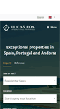 Mobile Screenshot of lucasfox.com
