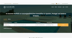 Desktop Screenshot of lucasfox.de