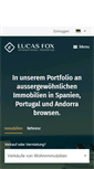Mobile Screenshot of lucasfox.de